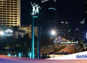 Notiz! Jl Sudirman-Thamrin ist morgen während der autofreien Nacht um 18.00 Uhr geschlossen