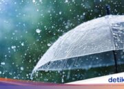 Am Silvesterabend wird es in Jakarta voraussichtlich regnen