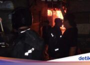 Der Lemahabang-Markt in Cirebon brennt, Hunderte von Ständen verbrennen