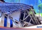 Sturzfluten erschütterten Sukabumi, Häuser und Vieh der Bewohner verschwanden