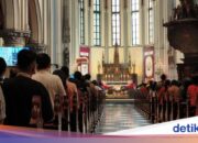 Zeitplan der Messen für das Jahresende 2025 und Neujahr 2026 in der Kathedrale von Jakarta