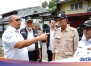 Chronische Staus auf dem Markt von Koto Baru, Andre Rosiade, Minister für öffentliche Arbeiten, ist auf der Suche nach einer Lösung