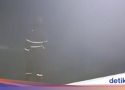 Aufregender Rauch steigt aus der Goldmine in Bogor, Regent stellt sicher, dass es keine Opfer gibt