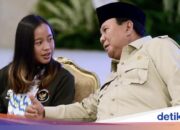 Die Athletin Martina hatte die Gelegenheit, mit Prabowo im Palace zu plaudern, das wurde besprochen