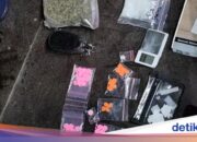 BNN verhaftet zwei Drogendealer in Cengkareng, West-Jakarta, Methamphetamin beschlagnahmt