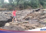 Tausende Einwohner wurden immer noch durch Sturzfluten an den Hängen des Mount Slamet vertrieben