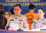 Zwei Männer in Ost-Jakarta geben vor, nach Arbeit zu suchen, aber es stellt sich heraus, dass sie das Motorrad einer Bäckerei von Jukir stehlen