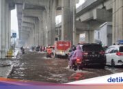 Walkot meldet gestern Überschwemmungen in Nord-Jakarta aufgrund extremer Regenfälle von 192 mm pro Tag