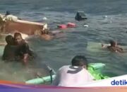 Langboot sinkt in den Gewässern von Süd-Halmahera, 1 Kleinkind stirbt