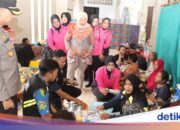 Wohnungen in Periuk Tangerang überschwemmt, Polizei schickt Hilfe