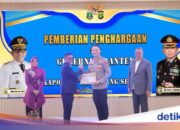 Das CETAR-Siskamling-Programm bringt dem Polizeichef von South Tangerang die Auszeichnung des Gouverneurs von Banten