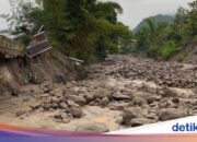 Sturzfluten trafen Aceh sehr heftig, auch Holzstämme wurden mitgerissen