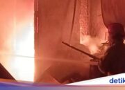 Lackiererei für Motorradteile in Bogor Fires