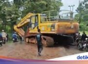 Bagger- und Autounfälle in einer Serie in Bogor, es gibt verletzte Opfer