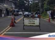 54.000 Fahrzeuge passierten heute Puncak Bogor über die Mautstraße Jagorawi