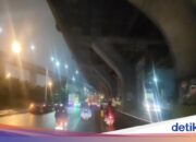 Der Stau in Tanjung Priok beginnt heute Abend nachzulassen, der Verkehr ist wieder normal