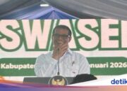 In dem Moment, als der Landwirtschaftsminister Dedi Mulyadi Ridwan Kamil fälschlicherweise nannte: Eh, Astagfirullah