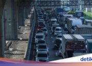 Verkehrsinformationen zur Mautstraße von Jakarta heute Morgen: Jagorawi-Japek verstopft