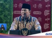 Prabowo ruft zu einer friedlichen Politik auf und zitiert christliche Lehren über die gegenseitige Vergebung