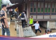 Überschwemmungen erschüttern OKU Regency, Süd-Sumatra, 450 Familien sind betroffen