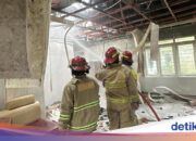 Villa in Puncak Bogor fing aufgrund eines elektrischen Kurzschlusses Feuer