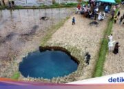 Am West-Sumatra-Sinkloch kommt es weiterhin zu Landbewegungen. Die Bewohner werden gebeten, sich nicht zu nähern