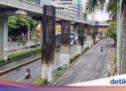 Einwohner wollen das Gesicht von Süd-Jakarta ohne blockierte Einschienenbahnmasten: Das ist der Jam Point