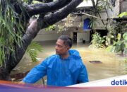 Beschwerden von Bewohnern von Petogogan, Süd-Jakarta, dass sie aufgrund von Überschwemmungen kein Geld sparen können